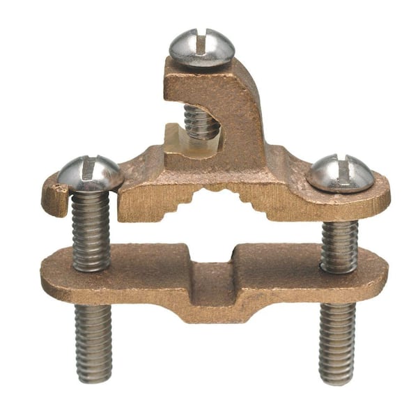 Blackburn Bronze Ground Clamp with Lay-In Lug 3/8 - 1 in.