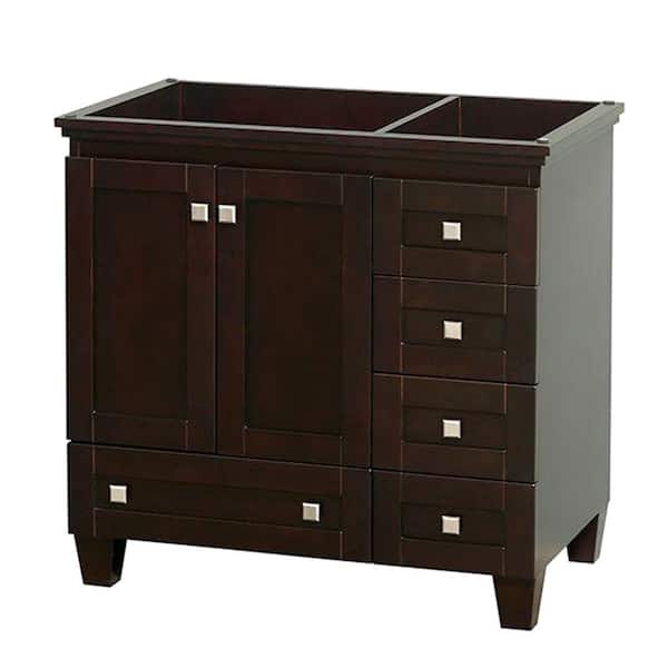 Wyndham Collection Acclaim 36 in. Vanity Cabinet Only in Espresso