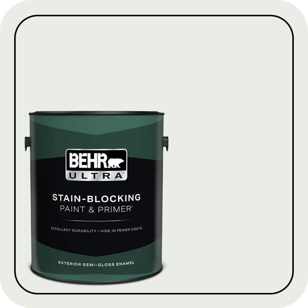 1 gal. #BWC-19 Queen Annes Lace Semi-Gloss Enamel Exterior Paint & Primer price history on PriceWatchPro