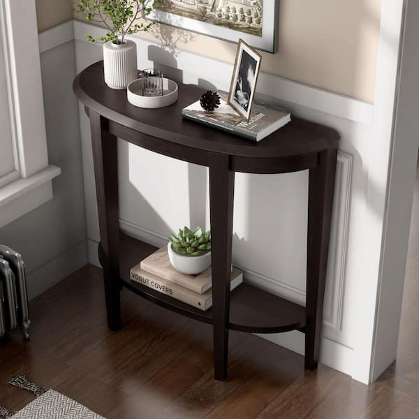 NEW Console Table Sofa Storage Tables Hall Entry Way Foyer Furniture Half  Moon