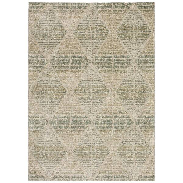 Addison Rugs Carmona Abstract Beige 3 ft. 1 in. x 5 ft. Area Rug