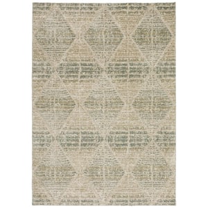 Carmona Abstract Mist 9 ft. 10 in. x 13 ft. 2 in. Rug