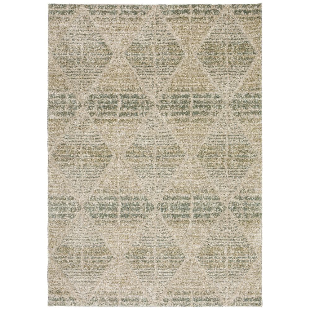 Carmona Abstract Mist 8 ft. x 10 ft. Rug