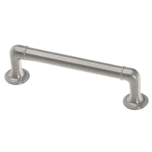 Foundations 3-3/4 in. (96 mm) Classic Satin Nickel Cabinet Drawer Bar Pull