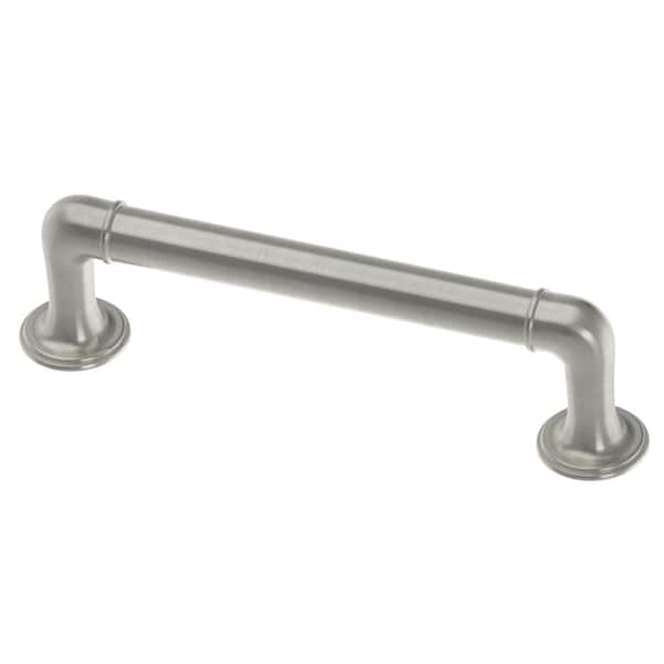 Liberty Foundations 3-3/4 in. (96 mm) Satin Nickel Cabinet Drawer Bar Pull