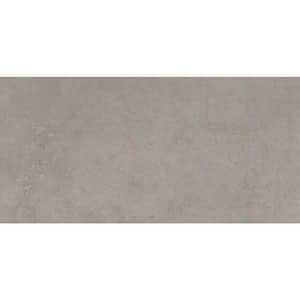 Network Gray 23.46 in. x 47.01 in. Matte Porcelain Concrete Look Floor and Wall Tile (15.32 sq. ft./Case)