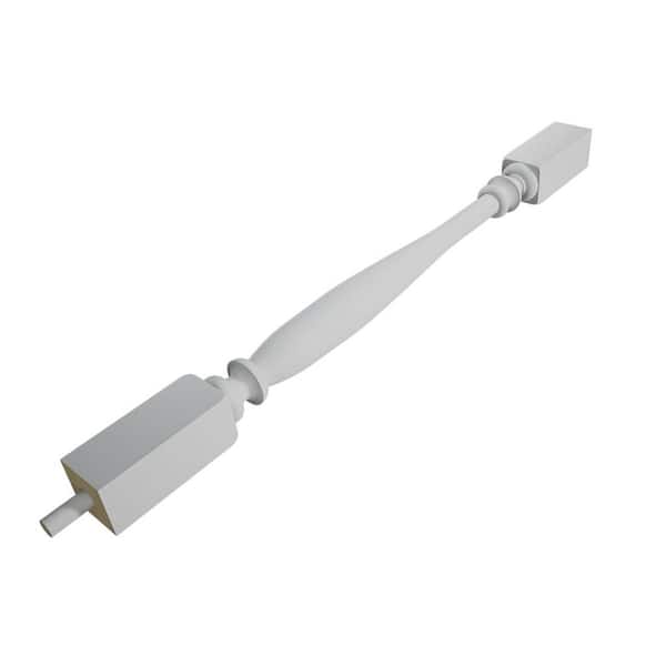 Deckorators Contemporary cable 2.5-in x 2.5-in x 3-1/4-ft Aluminum Deck End Post
