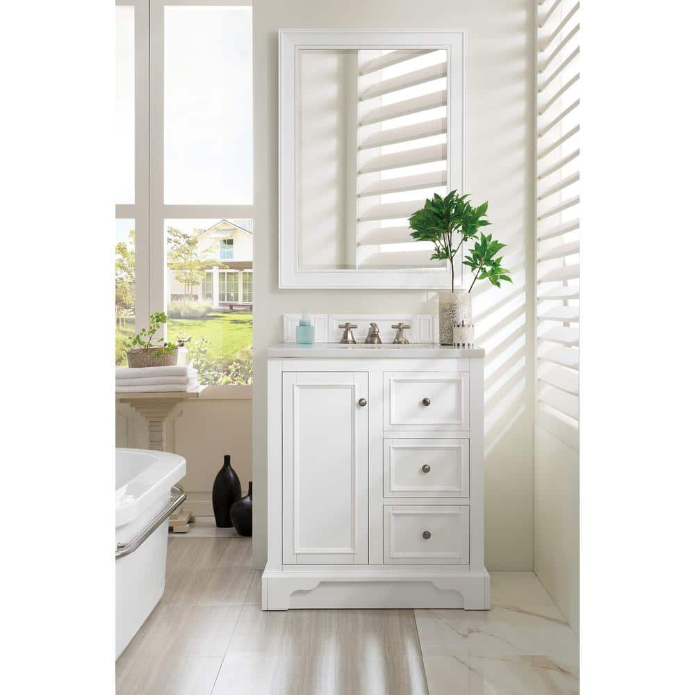 DeSoto 30 in. W x 35 in. H Single Bath Vanity Cabinet Only in Bright White price history on PriceWatchPro