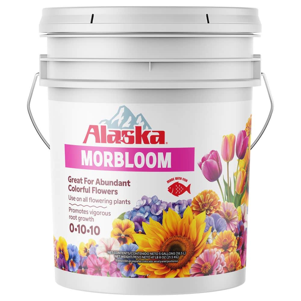 Alaska 5 Gal. Morbloom Liquid Flowering Plant Food Fertilizer