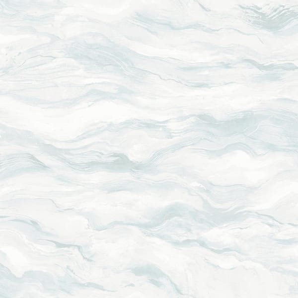 Chesapeake Pips Grey Watercolor Brushstrokes Wallpaper Sample