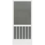 Kimberly Bay 36 in. x 80 in. Clarington Unfinished Wood Screen Door ...