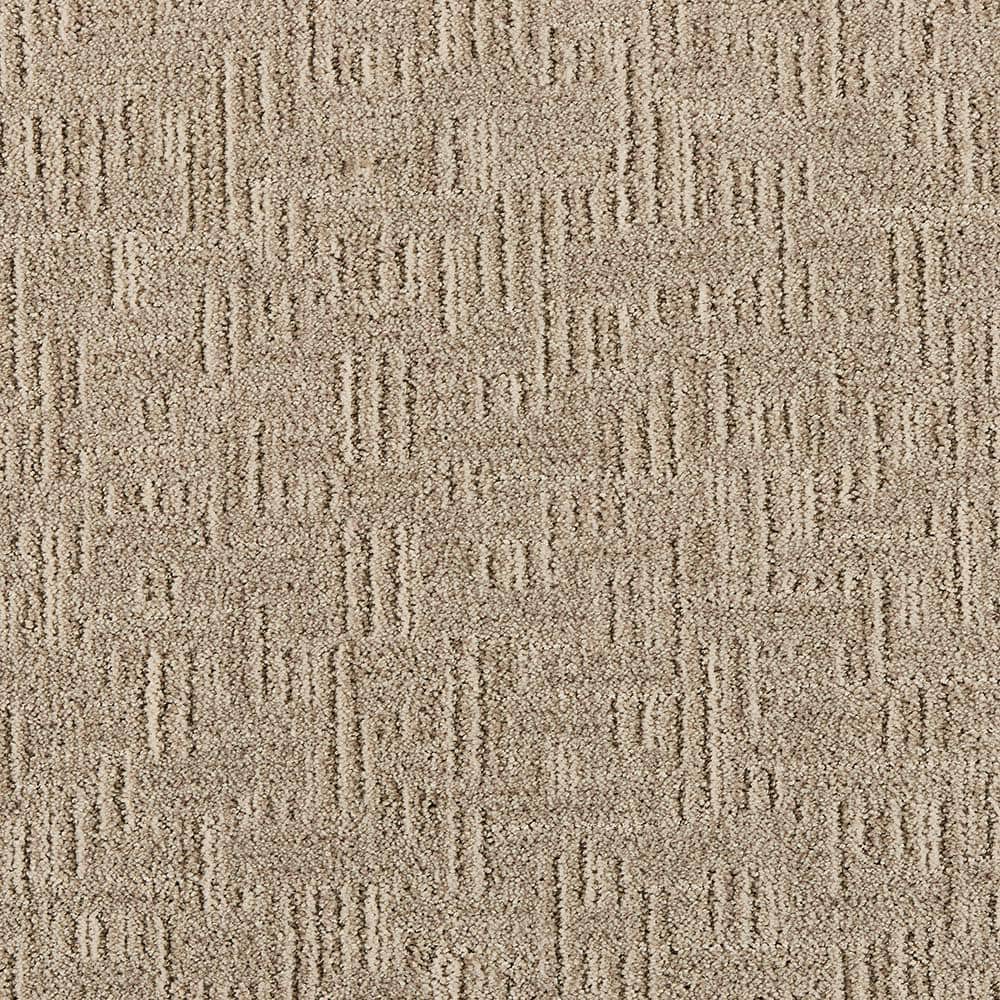 8 in. x 8 in. Pattern Carpet Sample - Star of the Show -Color Beachwood price history on PriceWatchPro