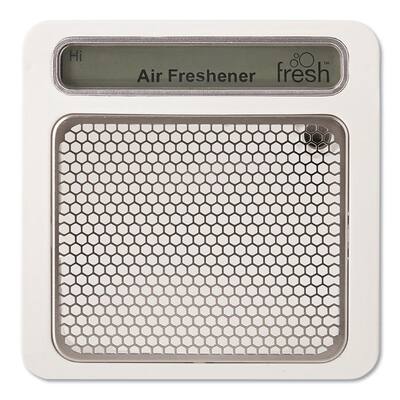3 in. x 1 in. x 3 in. White Myfresh Automatic Air Freshener Dispenser (6 per Carton)