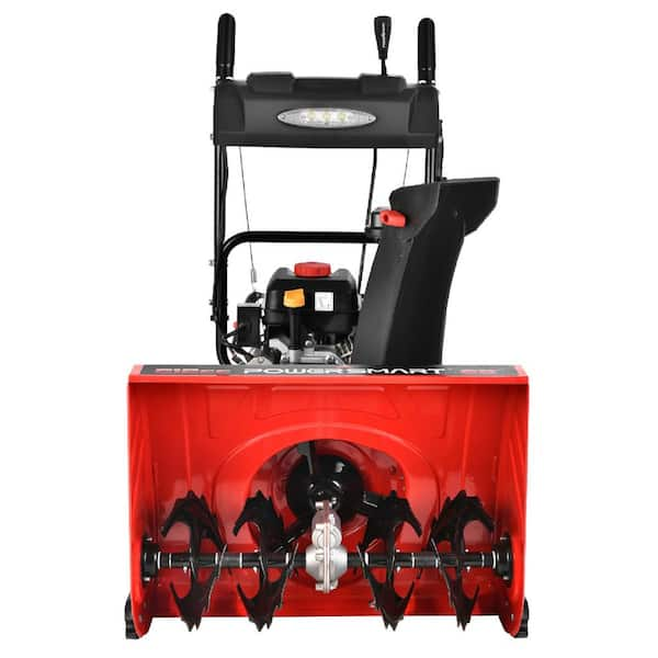 PowerSmart 26 in. 2-Stage Gas Snow Blower with LED Light Electric