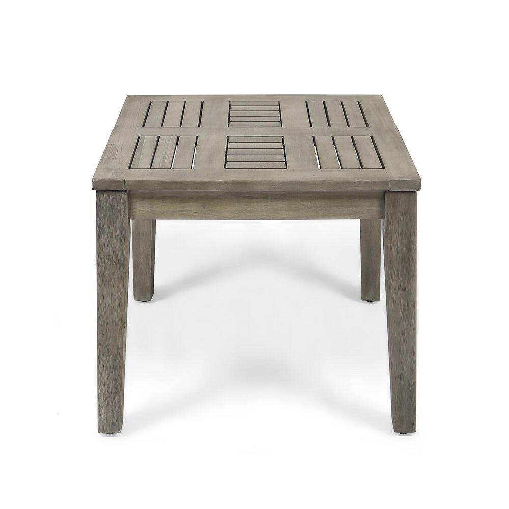 Natural Wood Square Outdoor Side Table price history on PriceWatchPro