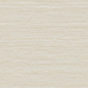 Metallic FX Layered Textured Beige Non-Pasted Wallpaper Sample