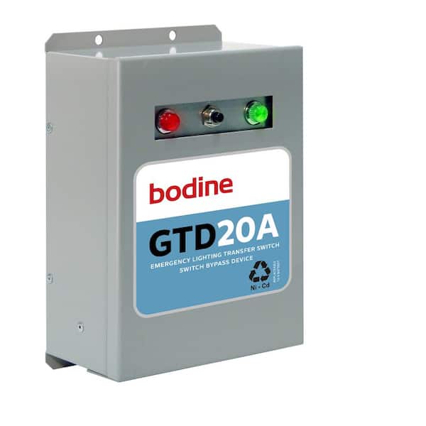 120-277-Volt GTD20A Fluorescent 20-Amp Generator Transfer Device
