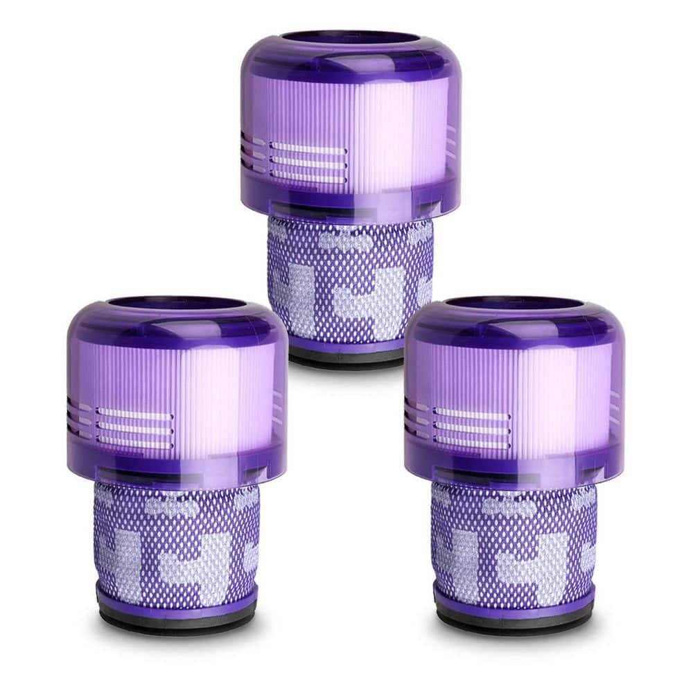 3.54x3.54x5.12 in. Vacuum Filter Replacement for V11 V15 Cordless Vacuum H13 Efficiency 3 Pack price history on PriceWatchPro