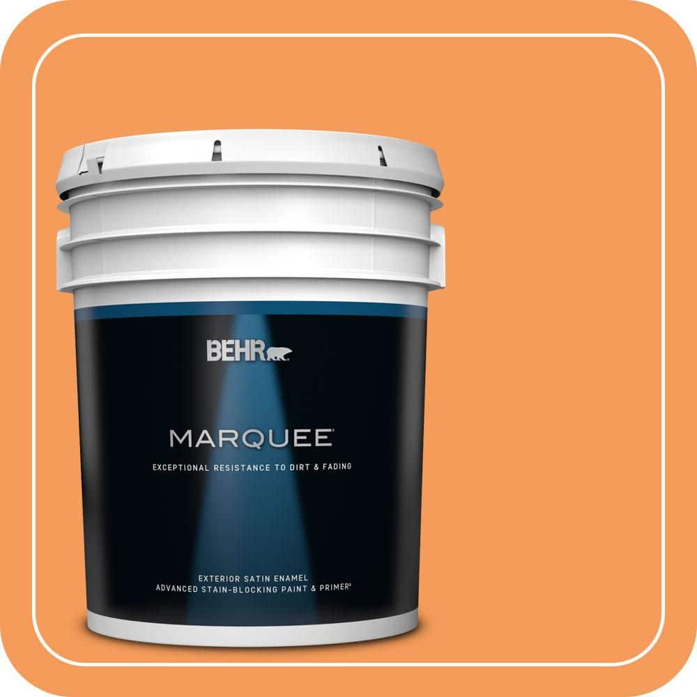 5 gal. #260B-6 Blaze Orange Satin Enamel Exterior Paint & Primer price history on PriceWatchPro