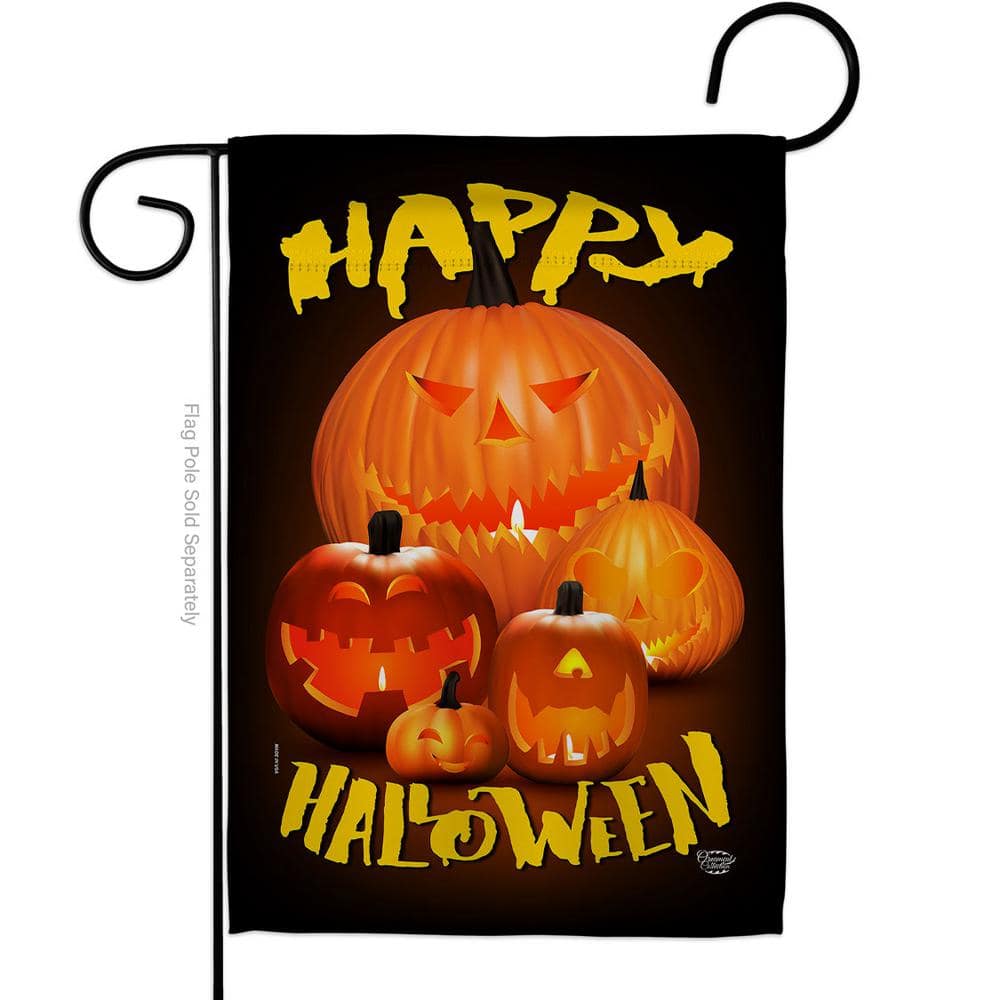 13 in. x 18.5 in. Halloween Pumpkin Patch Garden Flag Double-Sided Fall Decorative Vertical Flags price history on PriceWatchPro