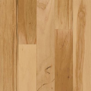 Rustic Natural Hickory 3/8 in. T x 3 in. W Distressed Engineered Hardwood Flooring (22 sqft/case)