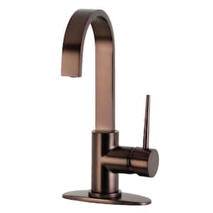 New York Single-Handle Bar Faucet in Oil Rubbed Bronze