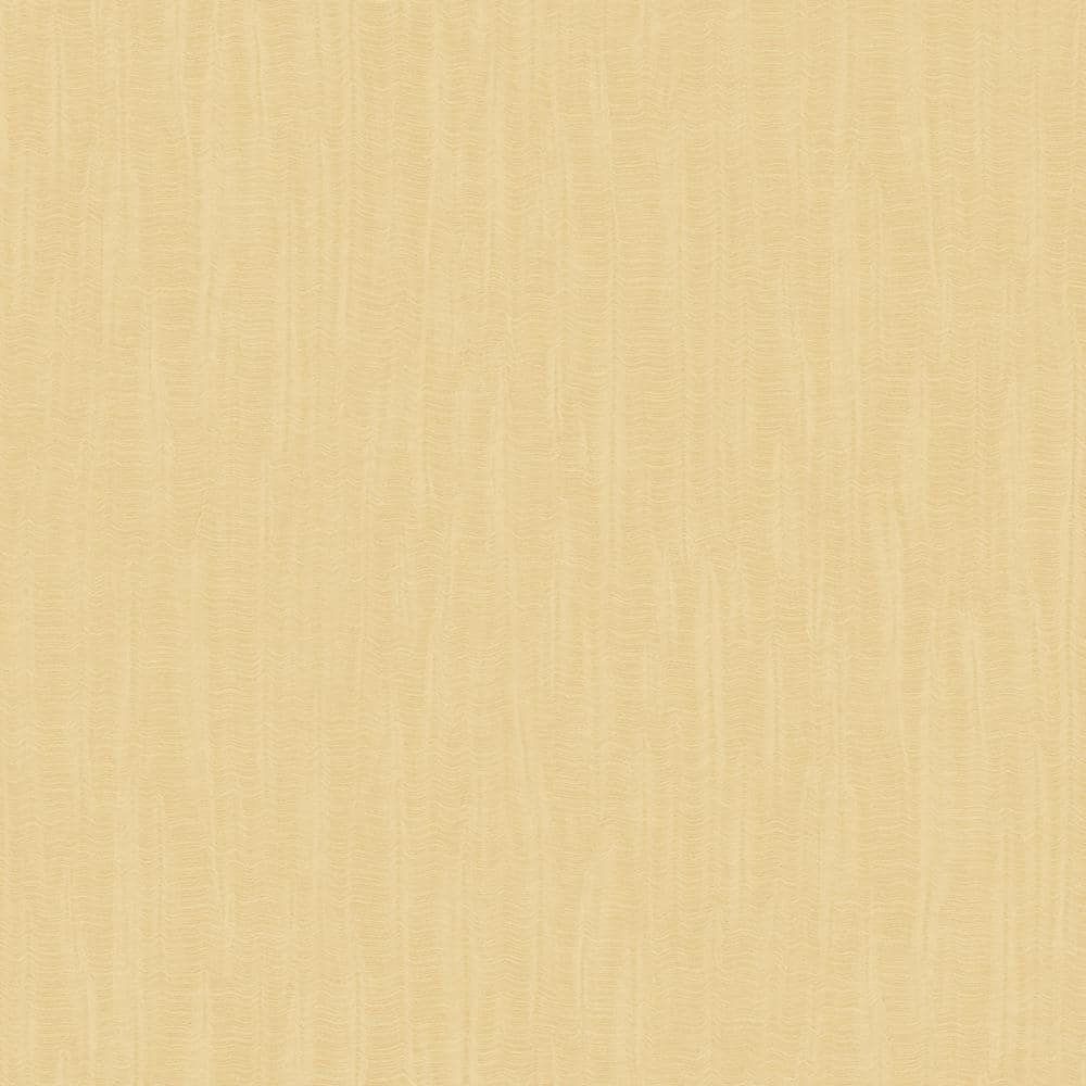 Italian Design Yellow/Light Gold Silk Texture Vinyl on Non-Woven Non-Pasted
