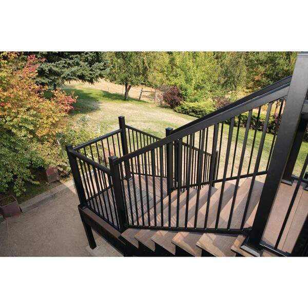 FORTRESS Al13 Home 5.75 in. W Black Sand Post Base Cover