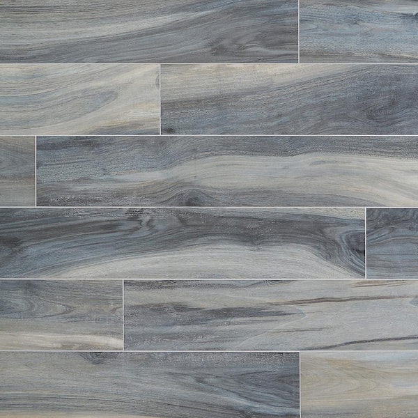 Ivy Hill Tile Rio Tiger Blue 8 in. x 48 in. 7.5mm Matte Porcelain Floor and Wall Tile (15.49 sq. ft. / 6-pieces/ case)