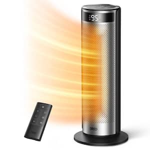 Optimus Portable 360 Surround 6.4in Electric Ceramic Heater w