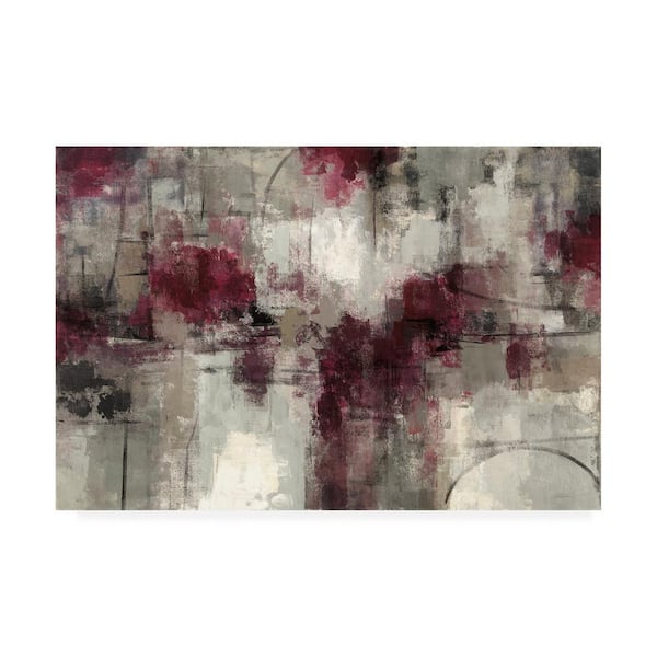 Trademark Fine Art Stone Gardens by Silvia Vassileva Hidden Frame Abstract 22 in. x 32 in.