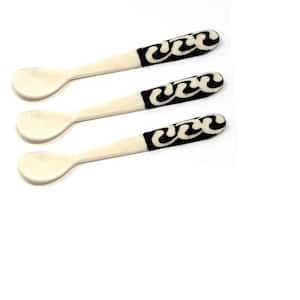 Handmade Natural Bone Bar Set of 3 Spoons