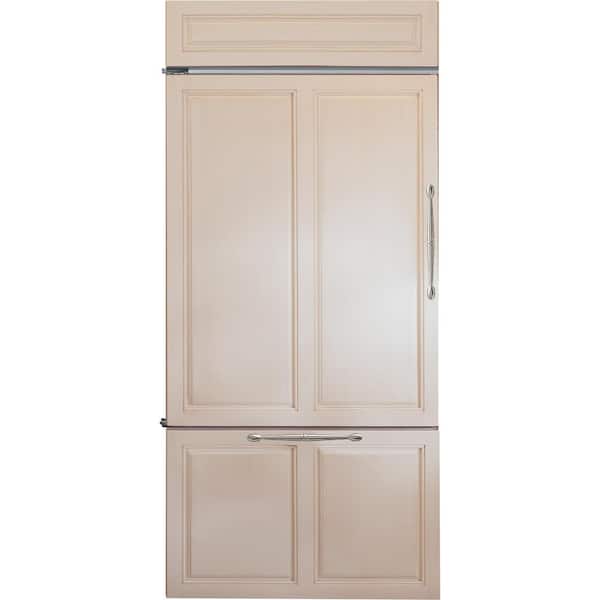 GE 36 in. 21.3 cu. ft. Built-in Bottom Freezer Refrigerator in Panel Ready, ENERGY STAR