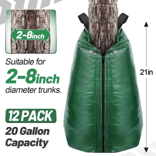 arbor rain tree bag Garden Armor 20 Gallon Slow-Release Watering ArborRain Towers provide essential hydration for young trees OGETFUUR 5 Pack 20 Gal.