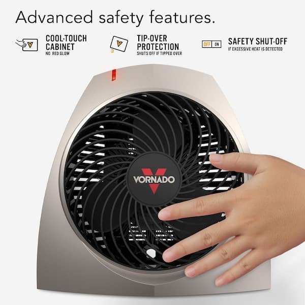 Vornado - VH200 1500-Watt Vortex Whole Room Electric Portable Fan Heater