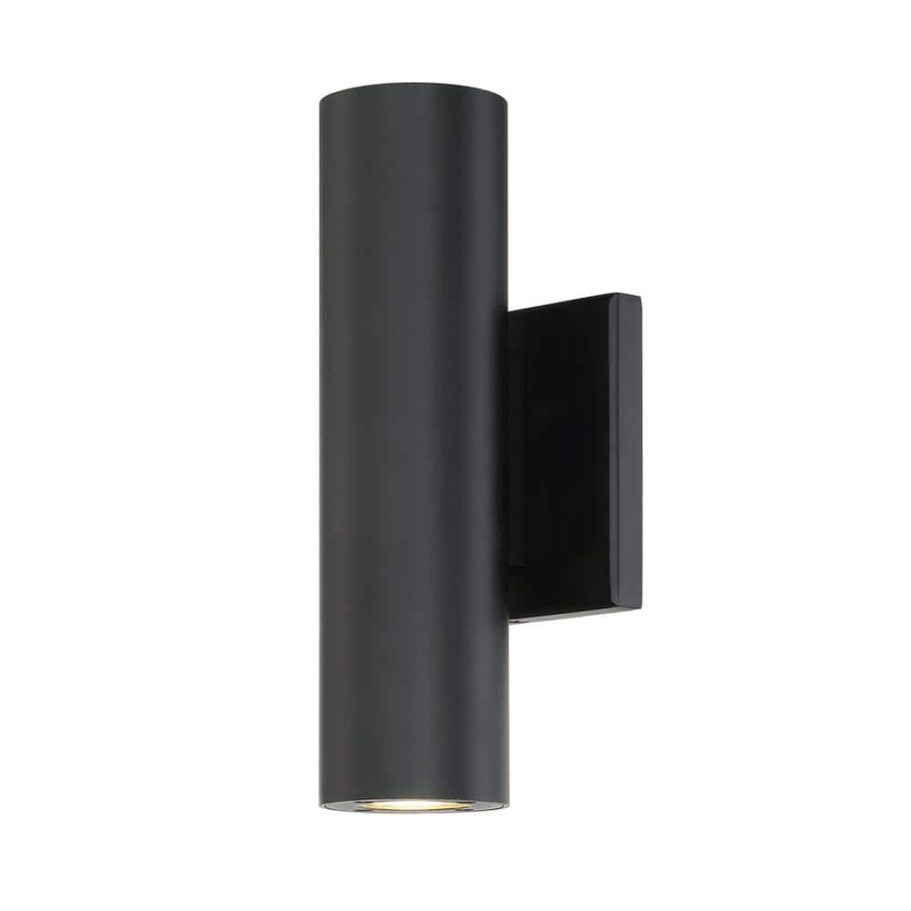 WAC Lighting Caliber 10 in. Black Integrated LED One Direction Up