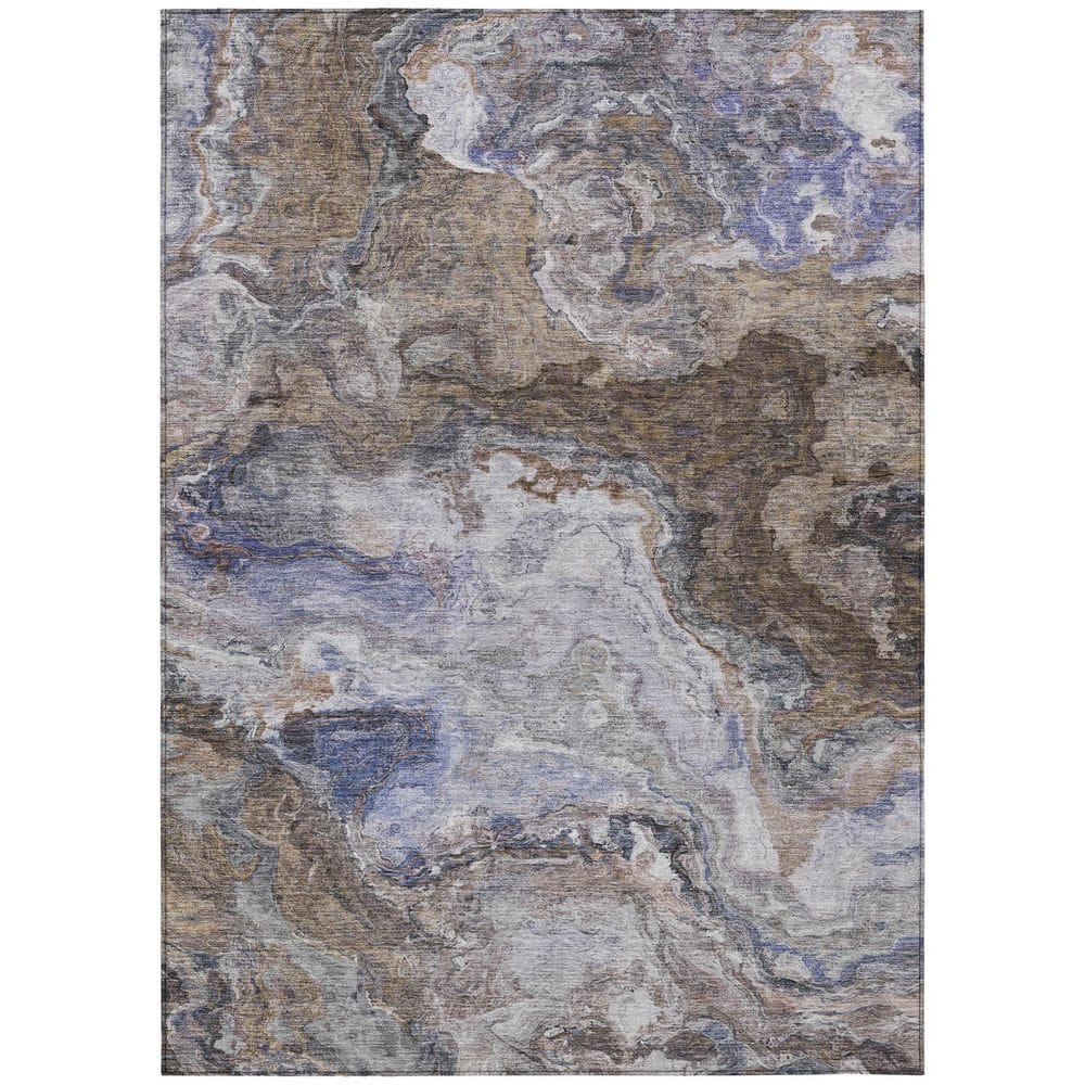 Chantille Machine Washable Indoor/Outdoor Abstract ACN2797 Brown 10 ft. x 14 ft. Area Rug price history on PriceWatchPro