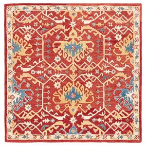 Red Yellow Rugs SAFAVIEH Antiquity 6 ft. x 9 ft. Red/Yellow Traditional Medallion Area ...
