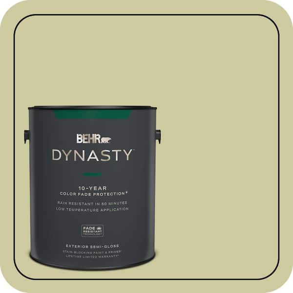 BEHR DYNASTY 1 gal. #MQ4-41 Anjou Pear Semi-Gloss Enamel Exterior Stain-Blocking Paint & Primer