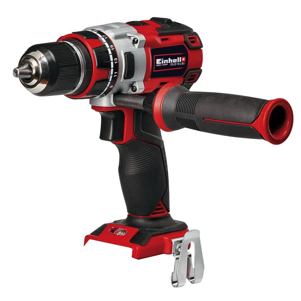 Einhell TE-CD 18 Li BL 18-Volt Power X-Change Cordless Brushless Drill Driver  1/2-Inch  Tool Only (Battery + Charger Not Included) 