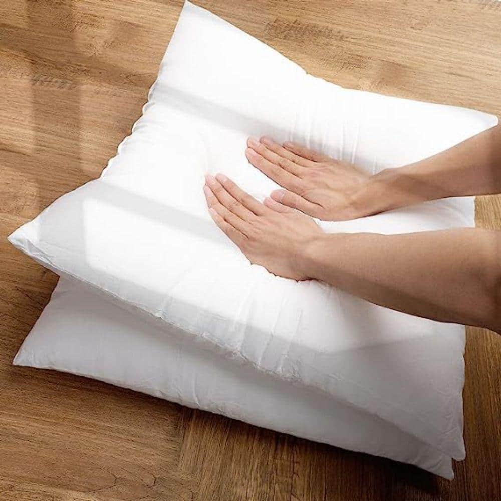 22x22 White Waterproof Outdoor Square Pillow Set