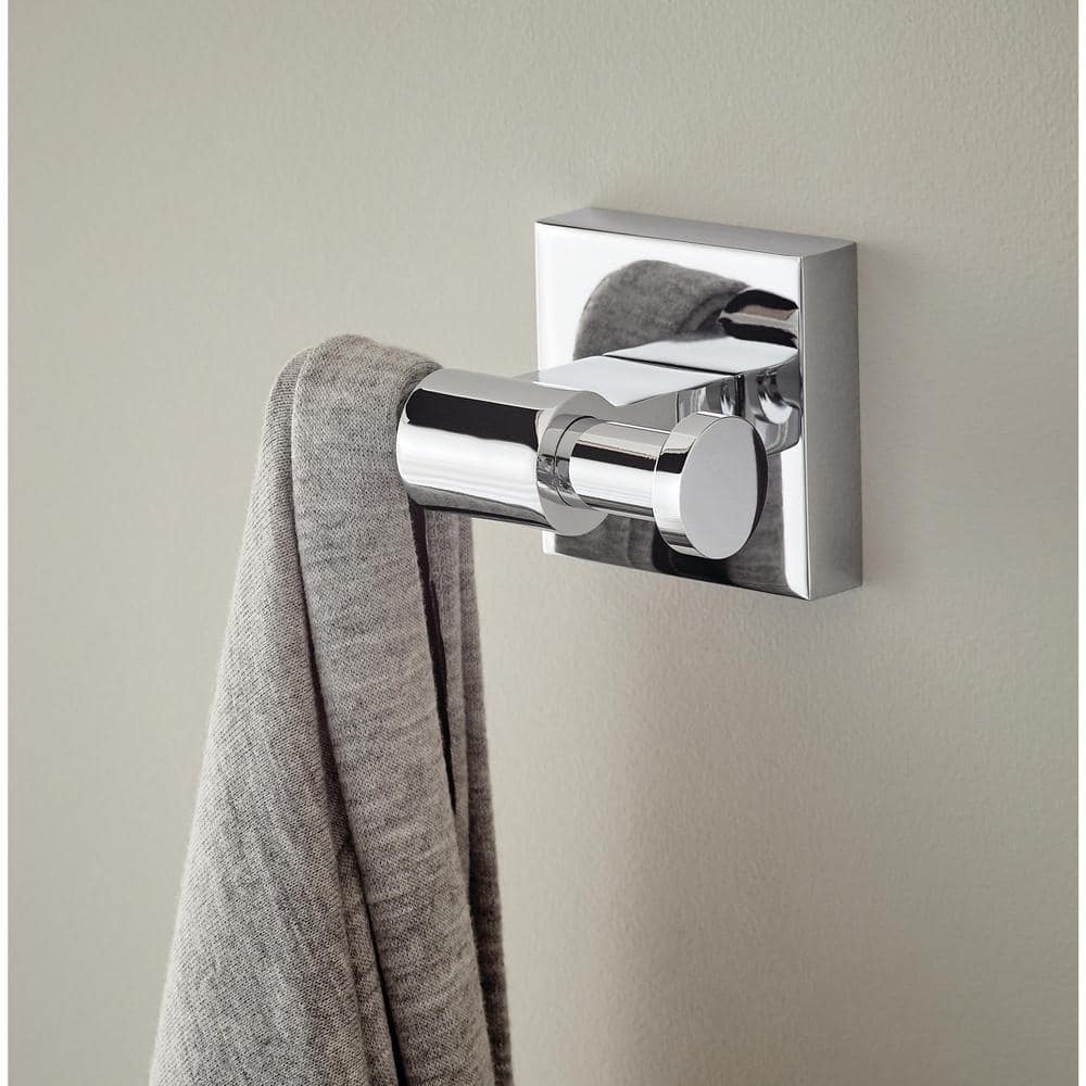 Maxted Polished Chrome Double Wall Mount Hook