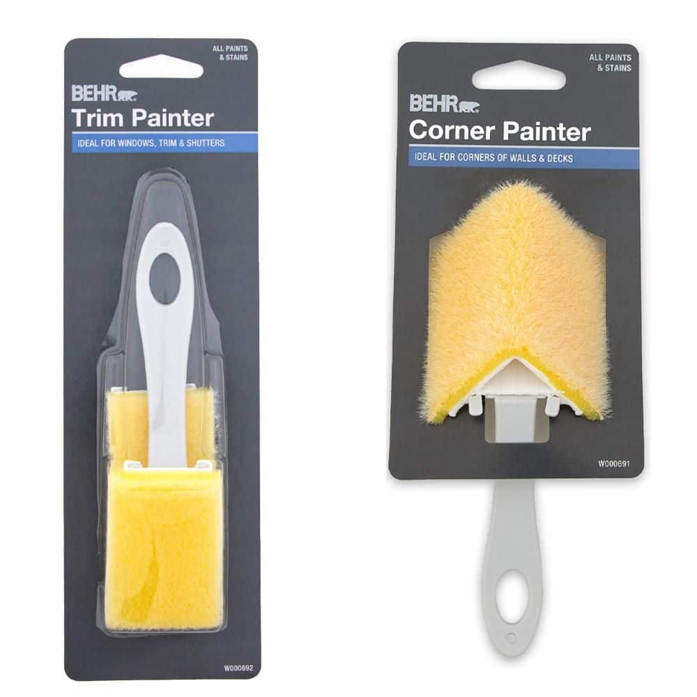 3 in. Trim and Touch Up Painter with Refill Pad and 3.5 in. Corner Painter