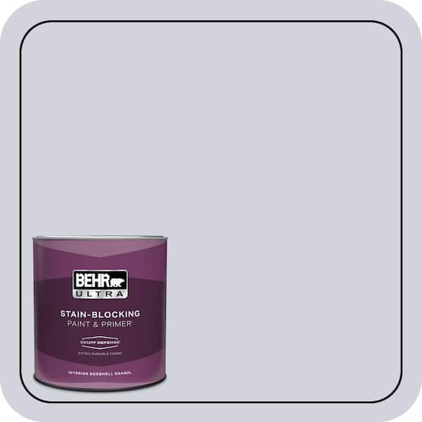 BEHR ULTRA 1 qt. #S550-1 Blueberry Whip Extra Durable Eggshell Enamel Interior Paint & Primer