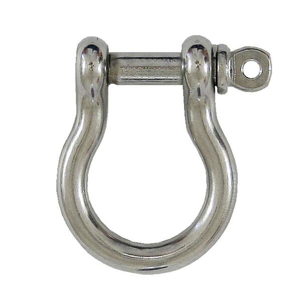 Everbilt 1320 lb. x 5/16 in. Stainless Steel Anchor Shackle