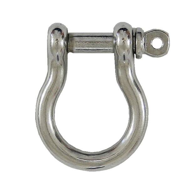 Lehigh 530 lb. x 3/16 in. Stainless Steel Anchor Shackle