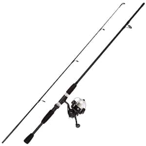 65 in. Pole Fiberglass Fishing Rod and Reel Combo - Portable, Size 20  Spinning Reel in Green (2-Piece) 133993DNO - The Home Depot