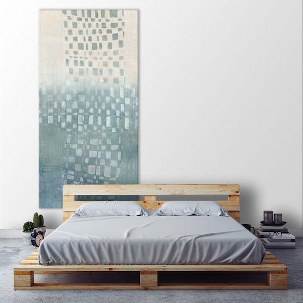 Giant Art 36 in. x 72 in. "Beyond Atlantic I" by Vanna Lam Wall Art
