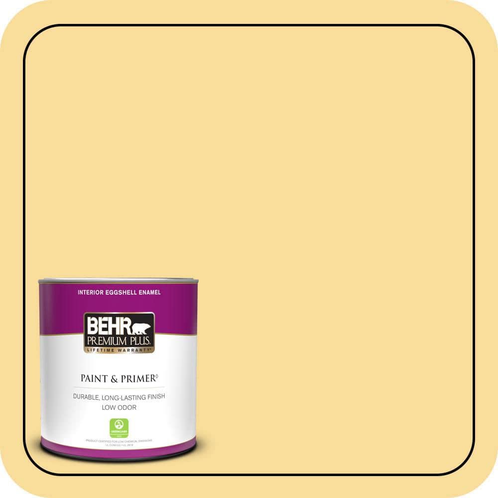 1 qt. #360C-3 Honey Tone Eggshell Enamel Low Odor Interior Paint & Primer price history on PriceWatchPro
