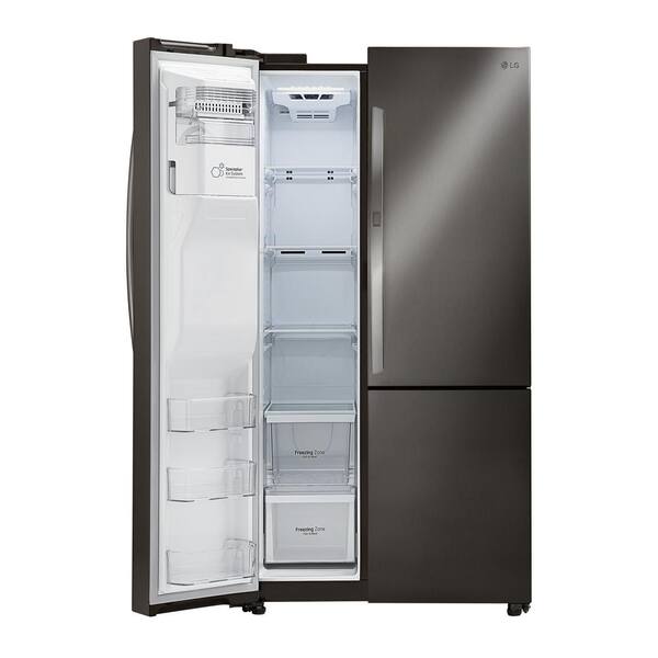 LG Electronics 26 cu. ft. Side-by-Side Refrigerator with Door-in